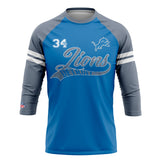 Playera Pijama Ranglan Detroit Lions Classic