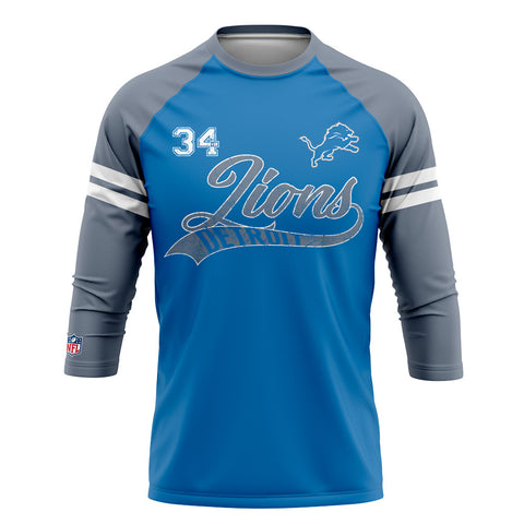 Playera Pijama Ranglan Detroit Lions Classic