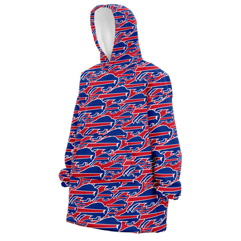 Sudaderota Buffalo Bills MaxiLogo