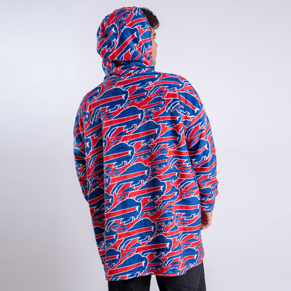 Sudaderota Buffalo Bills MaxiLogo
