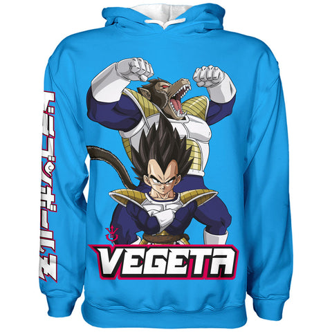 Vegeta Chamarras De Dragon Ball Z Sudadera Saiyan Vegeta