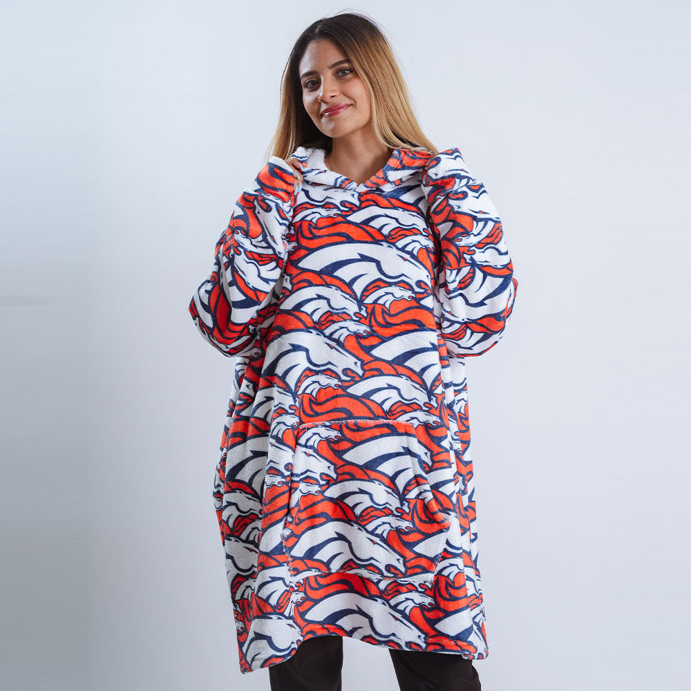 Sudaderota Denver Broncos MaxiLogo