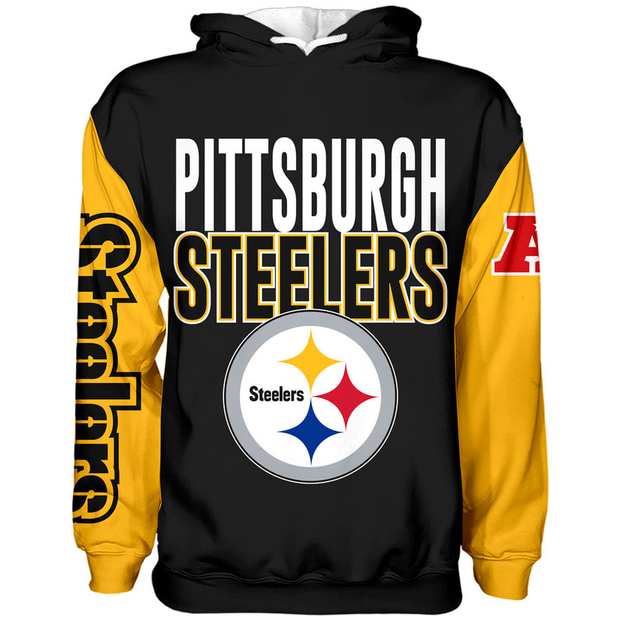 Sudadera Pittsburgh Steelers Black