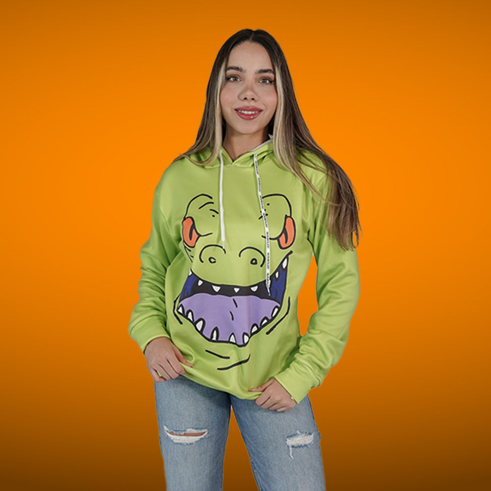 Sudadera Reptar Con Detalle en Gorro