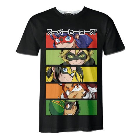 Playera Pijama Miraculous