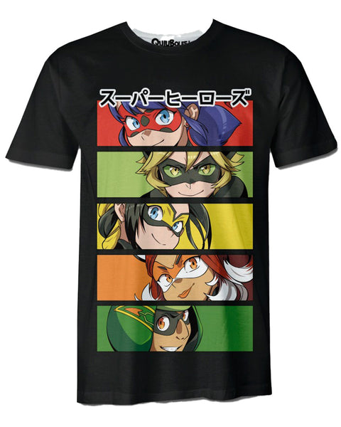 Playera Pijama Miraculous
