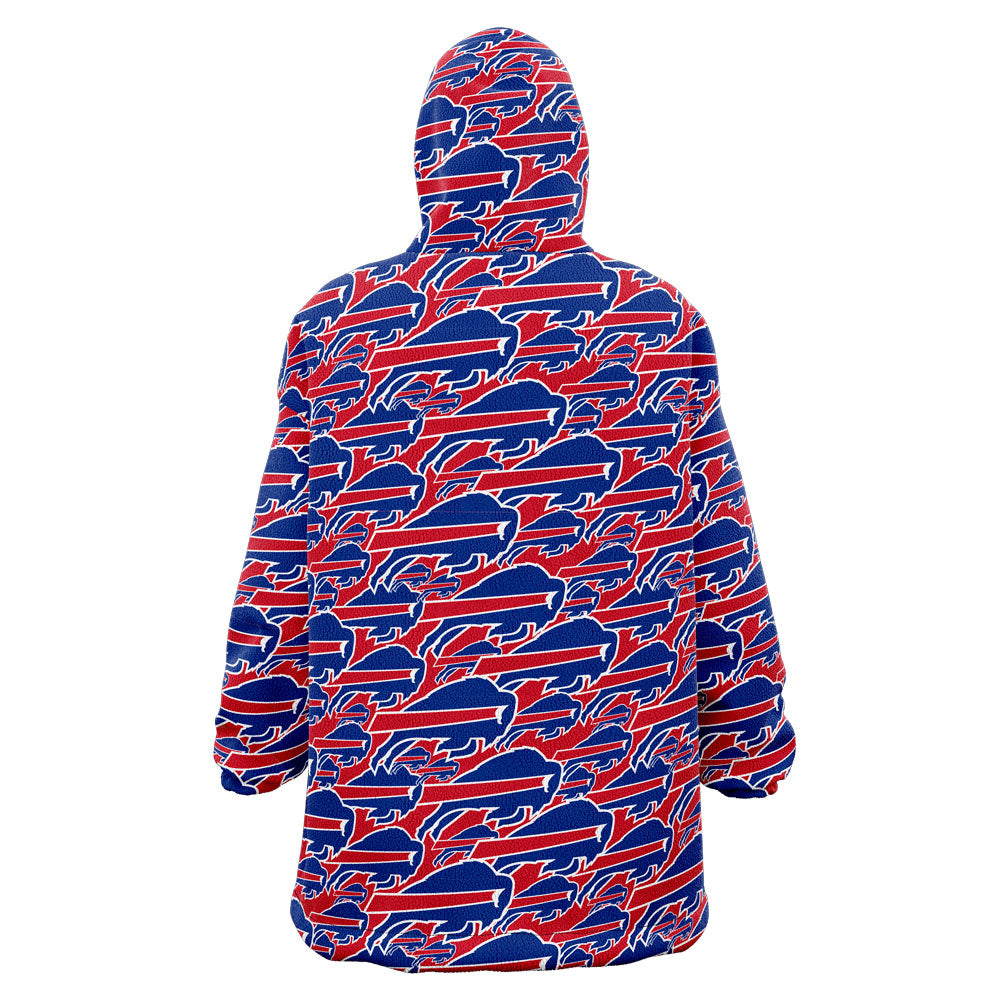 Sudaderota Buffalo Bills MaxiLogo