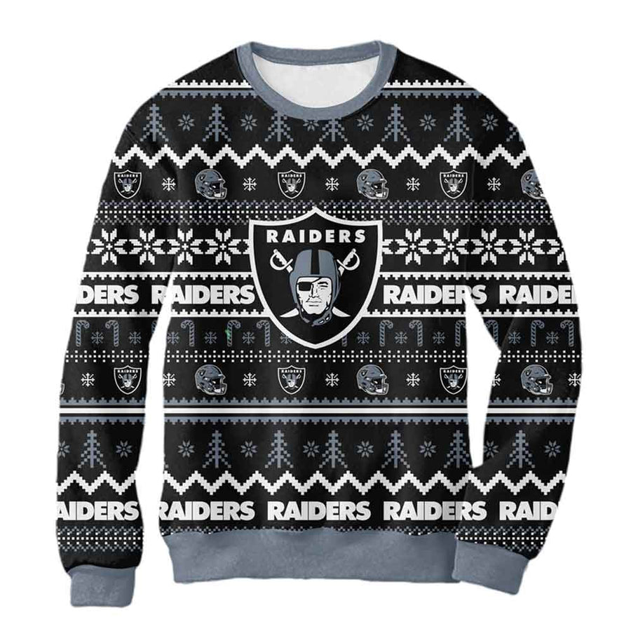 Sudadera Navideña Las Vegas Raiders