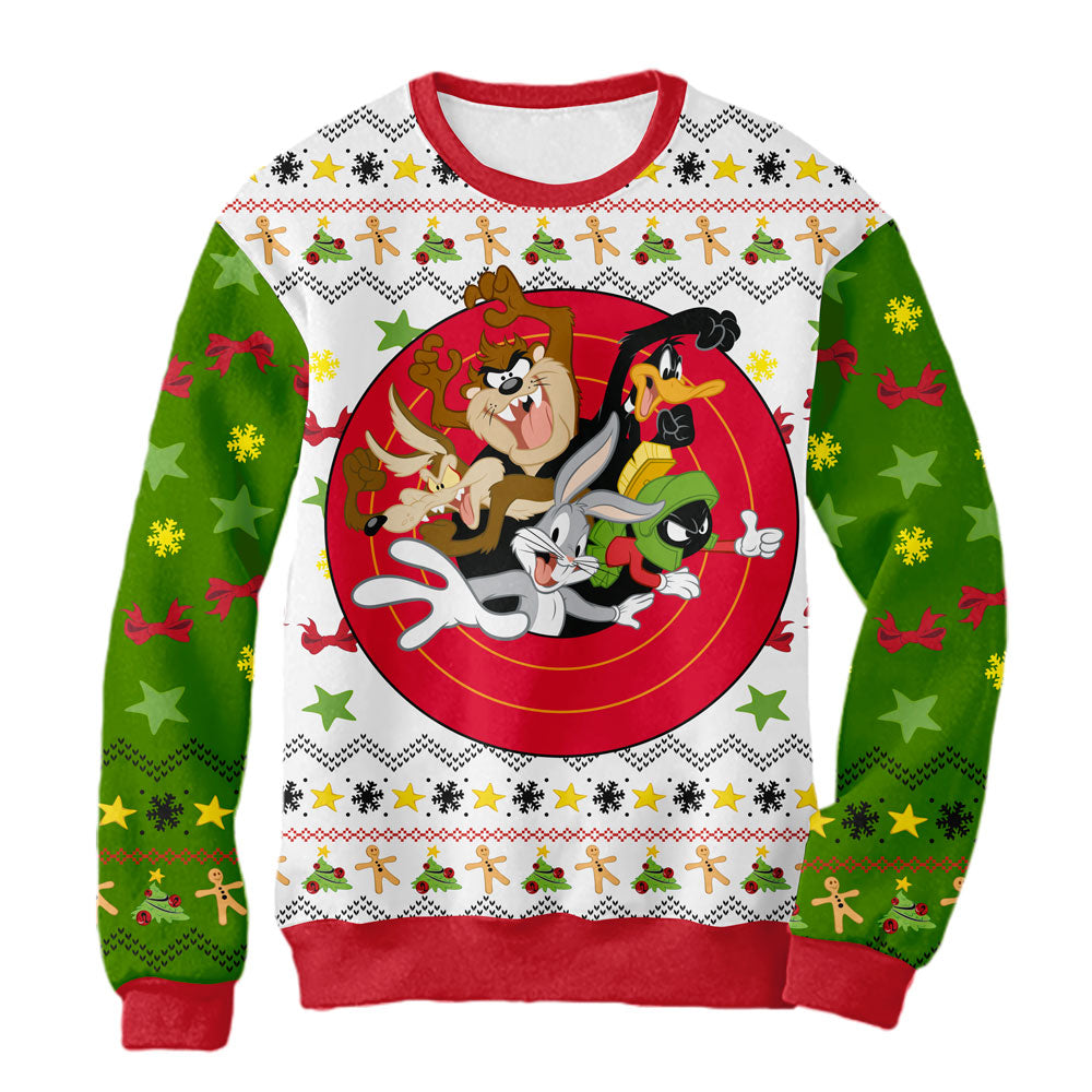 Sudadera Navideña Looney Tunes Oficial