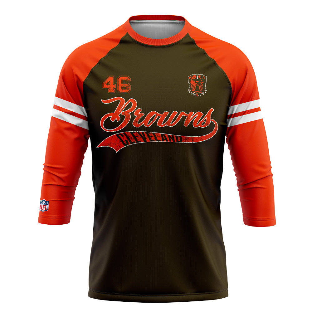 Playera Pijama Ranglan Cleveland Browns Classic