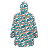 Sudaderota Miami Dolphins MaxiLogo