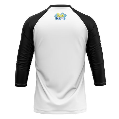 Playera Pijama Ranglan Bob Esponja Black