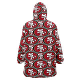 Sudaderota San Francisco 49ers MaxiLogo