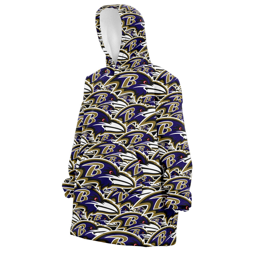 Sudaderota Baltimore Ravens MaxiLogo