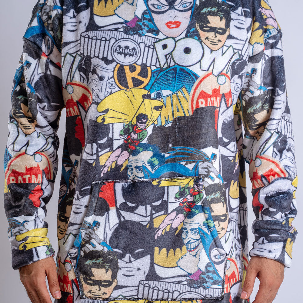 Sudaderota Batman Retro Squad