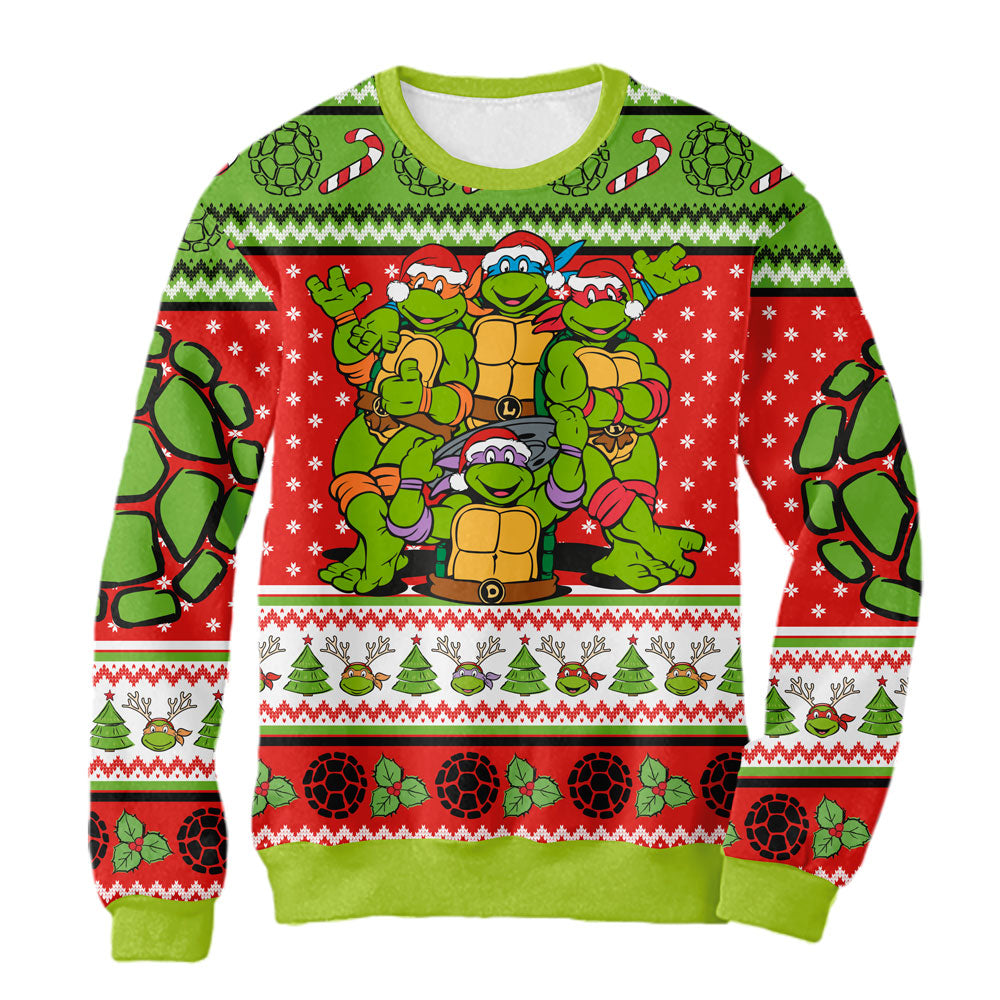 Sudadera Navideña Navidad Tortuga