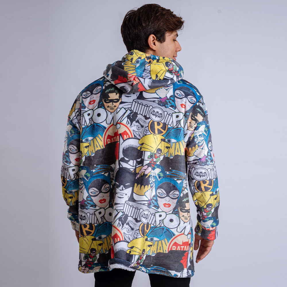 Sudaderota Batman Retro Squad