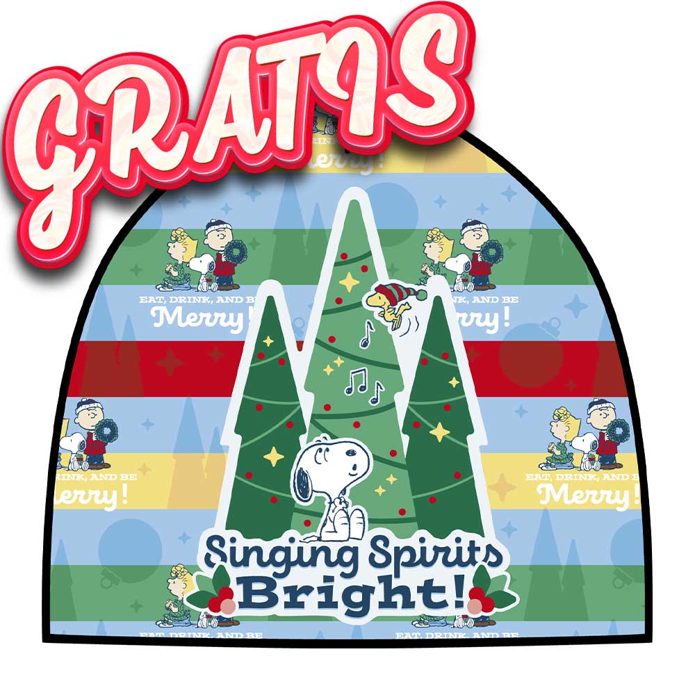 Gorrito Snoopy Spirits Bright