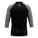 Playera Pijama Ranglan Howgarts Black