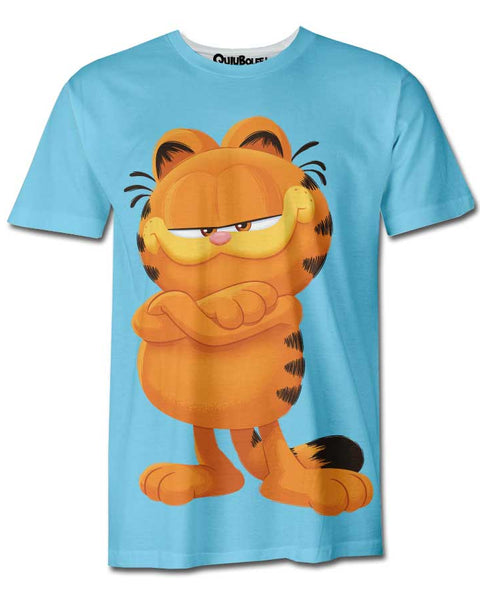 Playera Garfield Friend Blue