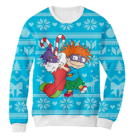 Sudadera Navideña Regalo De Carlitos