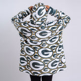 Sudaderota Green Bay Packers MaxiLogo