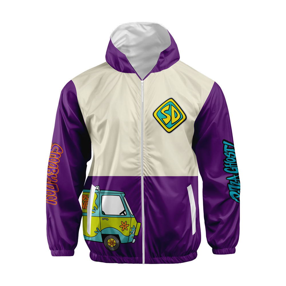 Bomber Jacket Scooby Doo Pizza Ghost