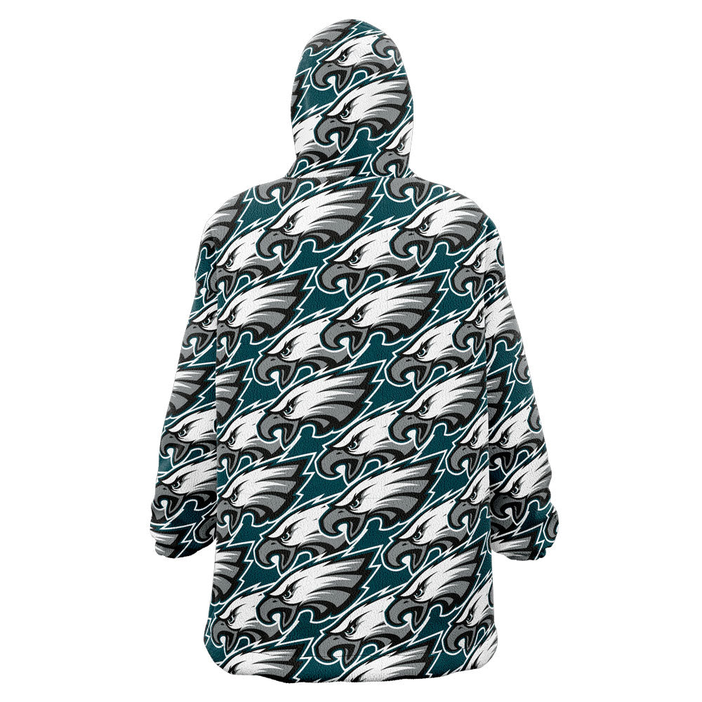 Sudaderota Philadelphia Eagles MaxiLogo