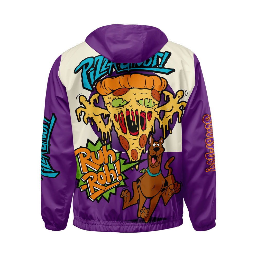 Bomber Jacket Scooby Doo Pizza Ghost