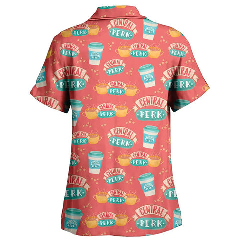 Camisa Pijama Central Perk Coffee