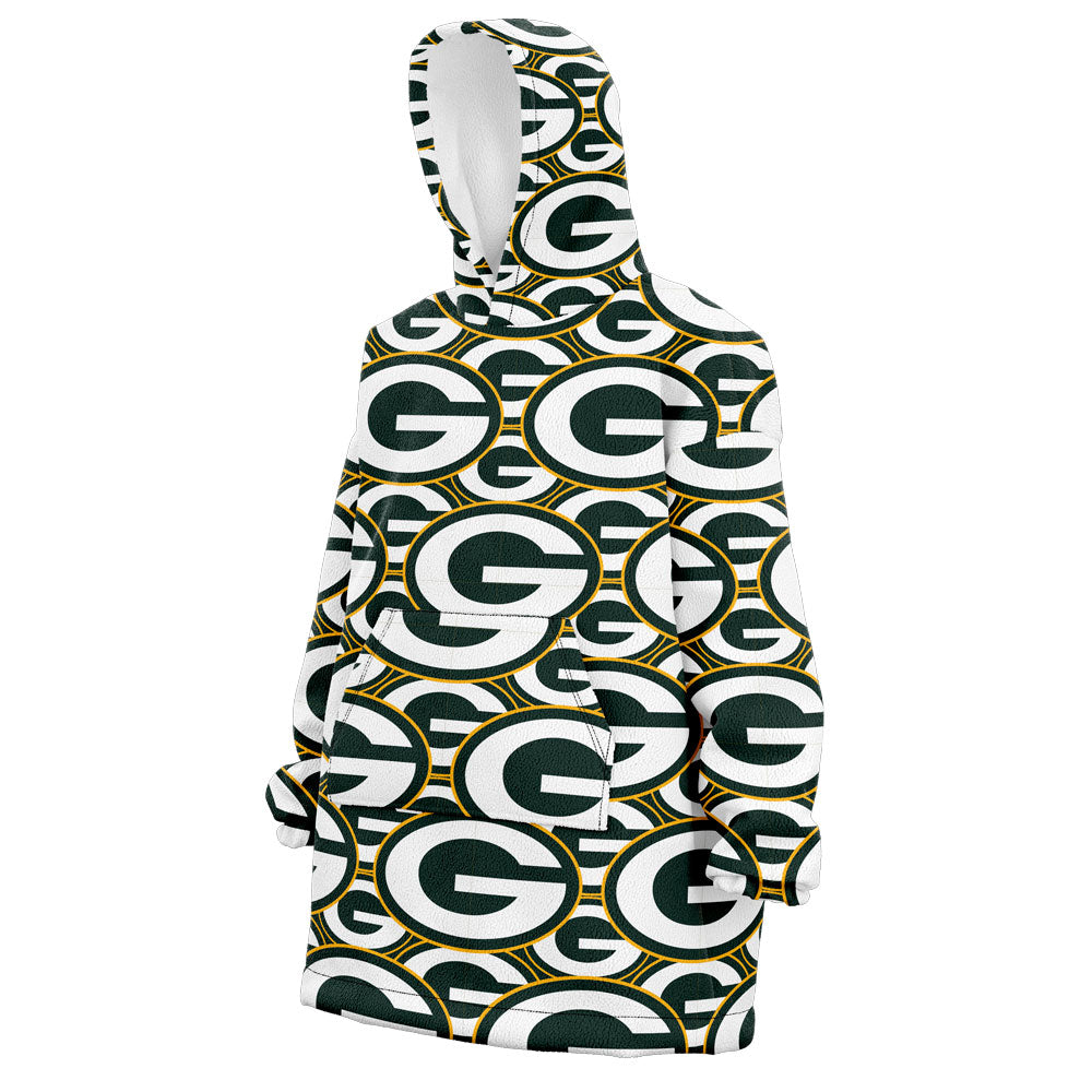 Sudaderota Green Bay Packers MaxiLogo