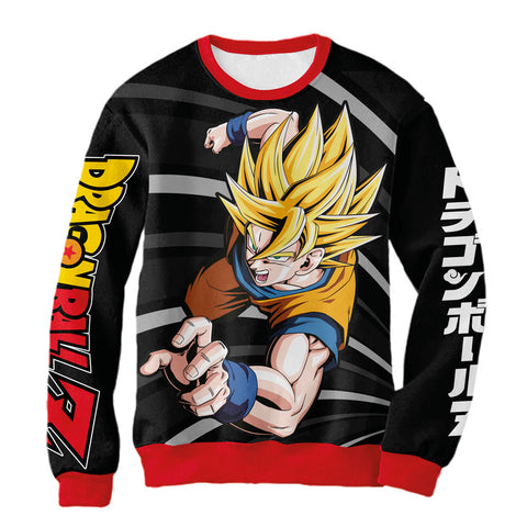 Sudadera Navideña Dragon Ball Z Goku