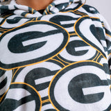 Sudaderota Green Bay Packers MaxiLogo