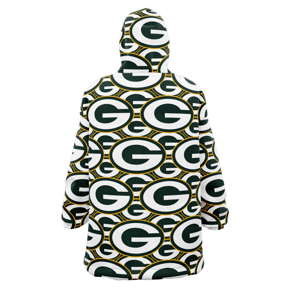 Sudaderota Green Bay Packers MaxiLogo