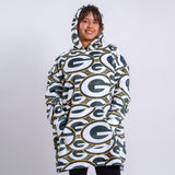 Sudaderota Green Bay Packers MaxiLogo