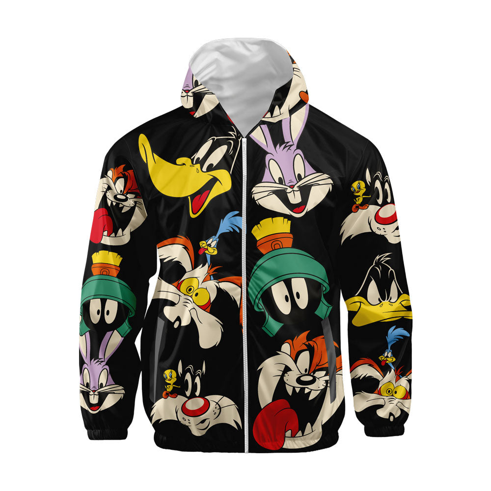 Bomber Jacket Looney Tunes Faces