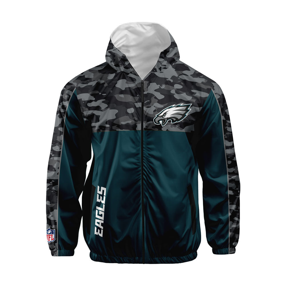 Bomber Jacket Philadelphia Eagles Camuflaje