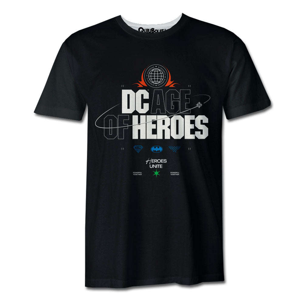 Playera Pijama DC Age Of Heroes