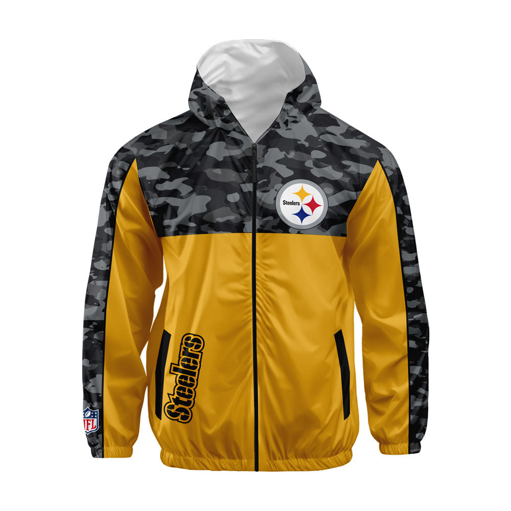 Bomber Jacket Pittsburgh Steelers Camuflaje