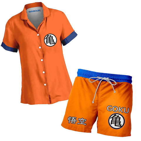 Conjunto Camisa Goku Oficial