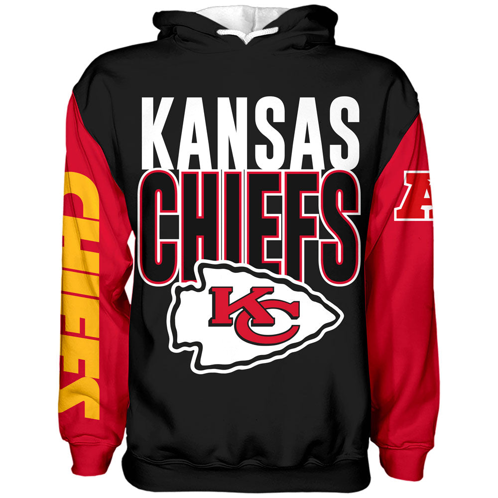 Sudadera Kansas City Chiefs Black
