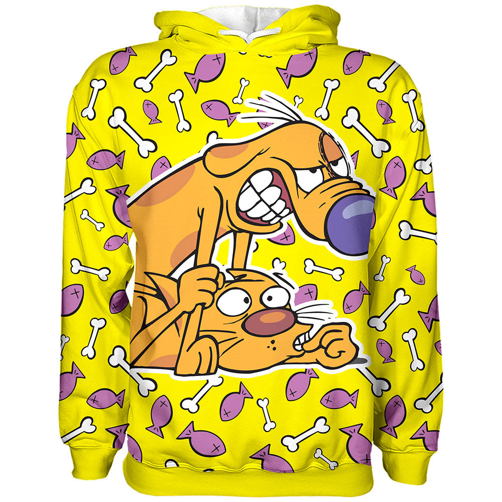 Sudadera CatDog Pelea