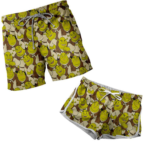 Short Pijama Cuidado Con El Ogro