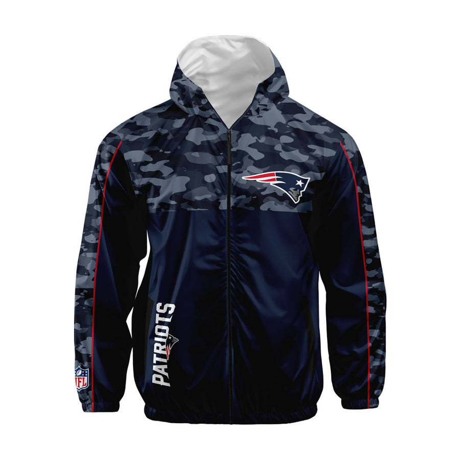 Bomber Jacket New England Patriots Camuflaje