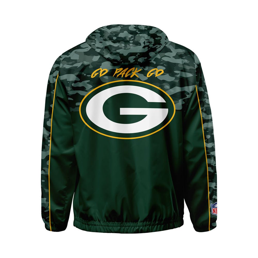 Bomber Jacket Green Bay Packers Camuflaje