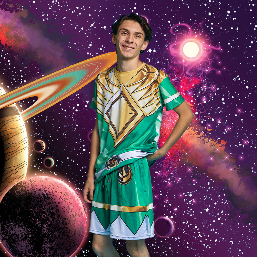 Conjunto Pijama Mighty Morphin Green Ranger