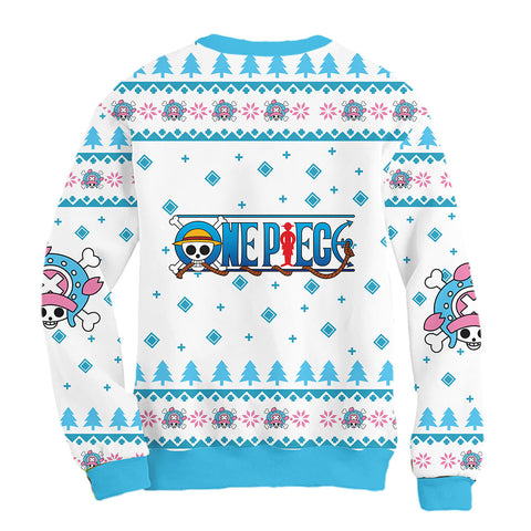 Sudadera Navideña One Piece Chopper