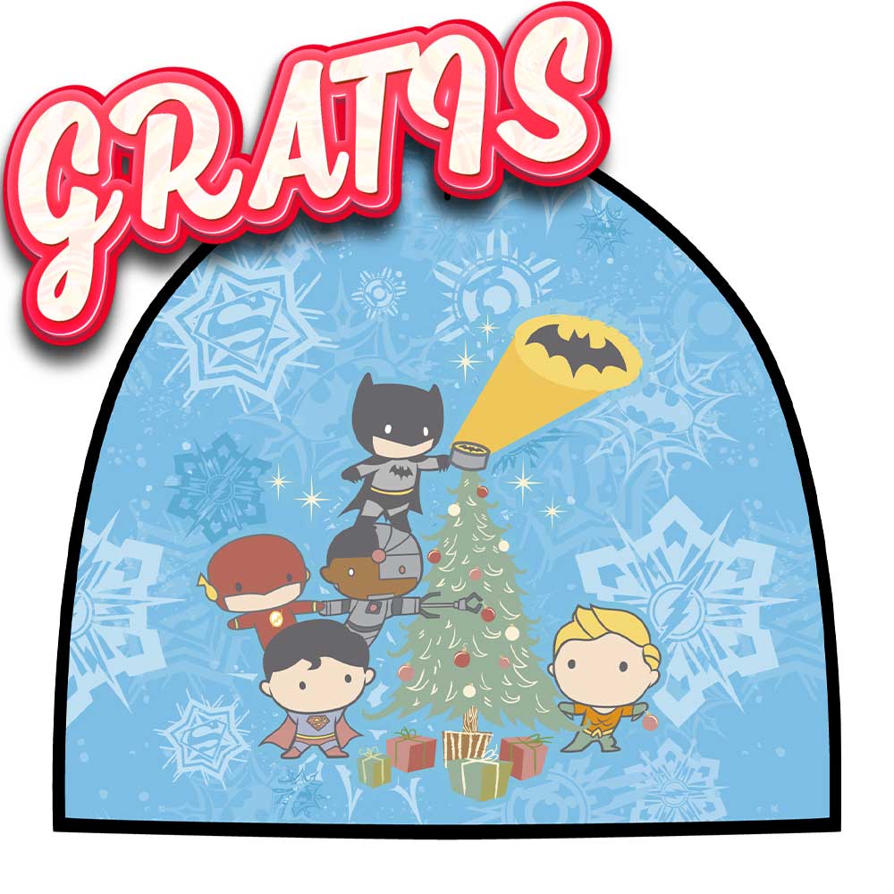 Gorrito Liga de la Justicia Holiday Heroes