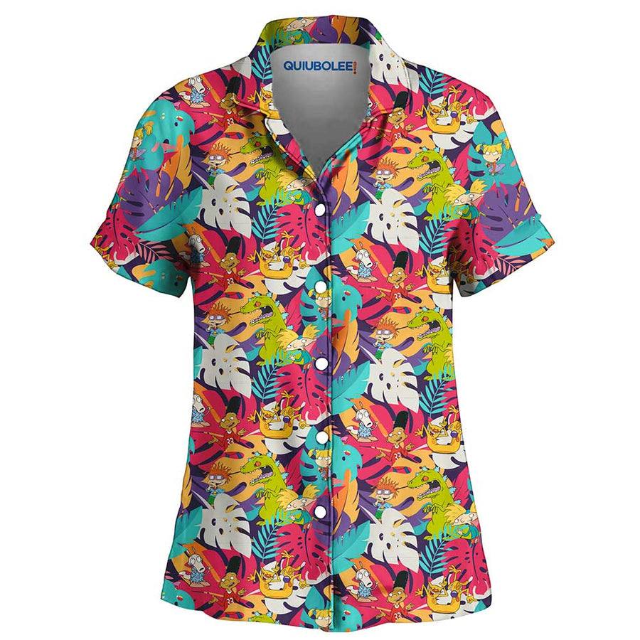 Camisa Pijama Nick Tropical Colors
