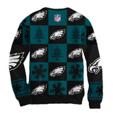 Sudadera Navideña Philadelphia Eagles Cuadros